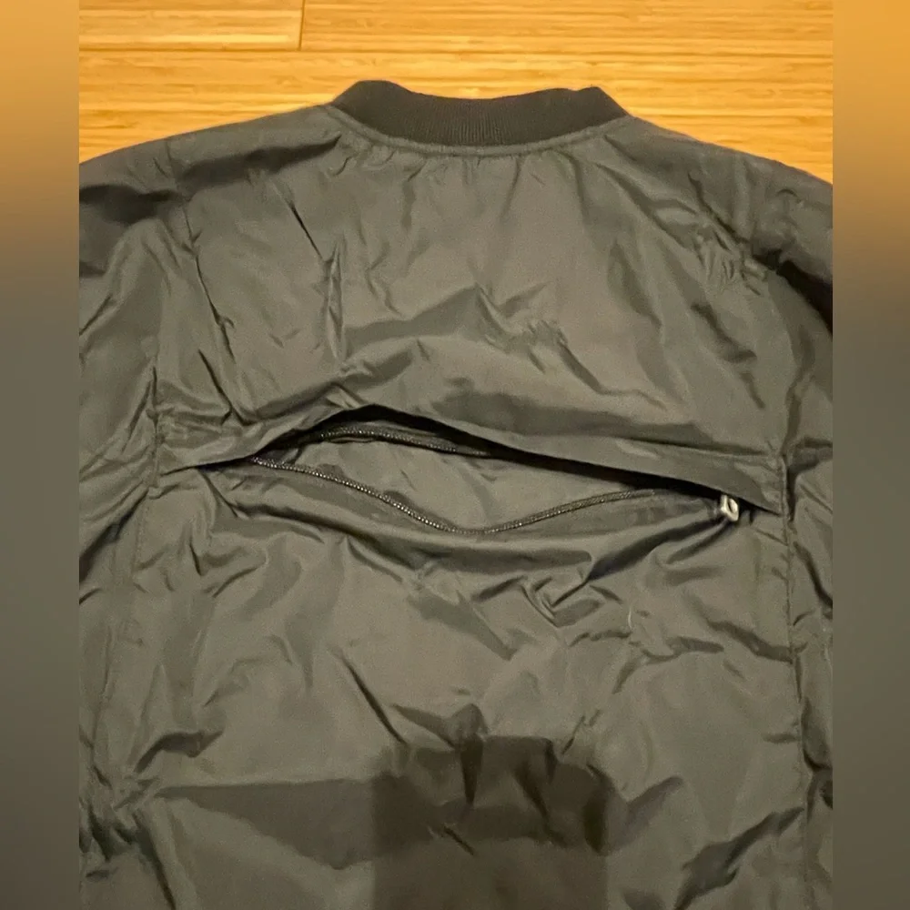 Zara Boys Black Bomber Jacket Utility Pocket 13/14Y